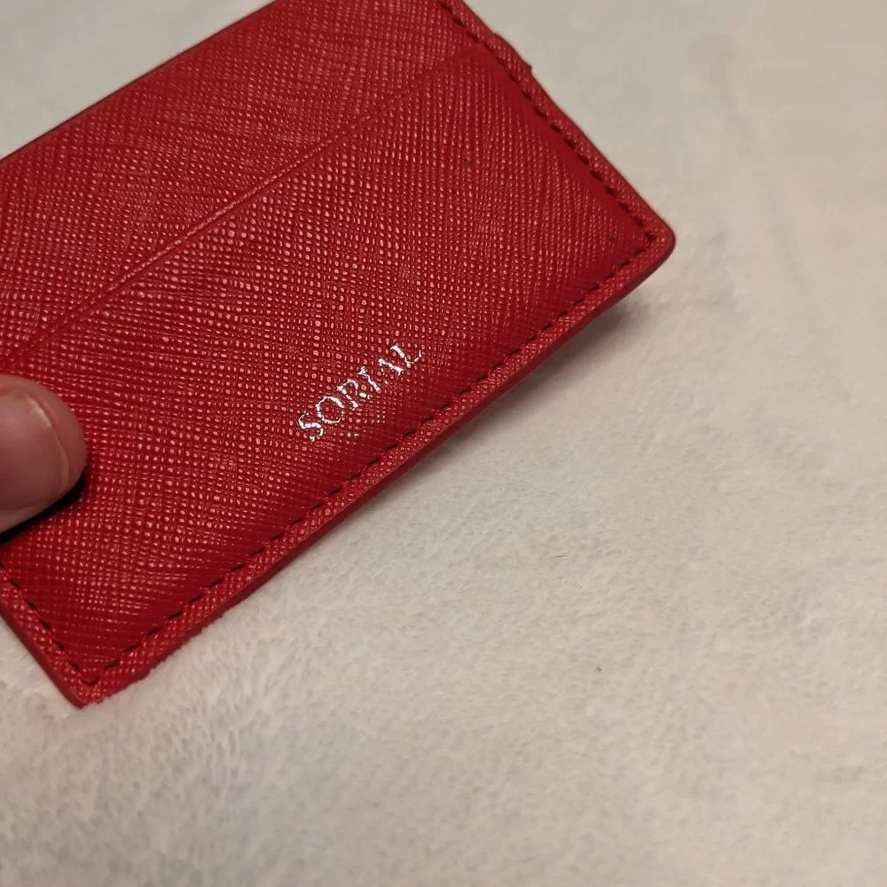 SORIAL Business Card Holder for ID, Credit Cards & Business Cards NWOT